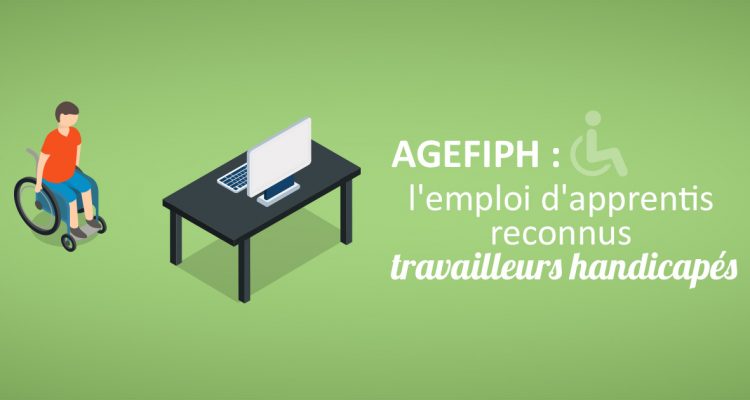 Agefiph : l'emploi d'apprentis reconnus travailleurs handicapés