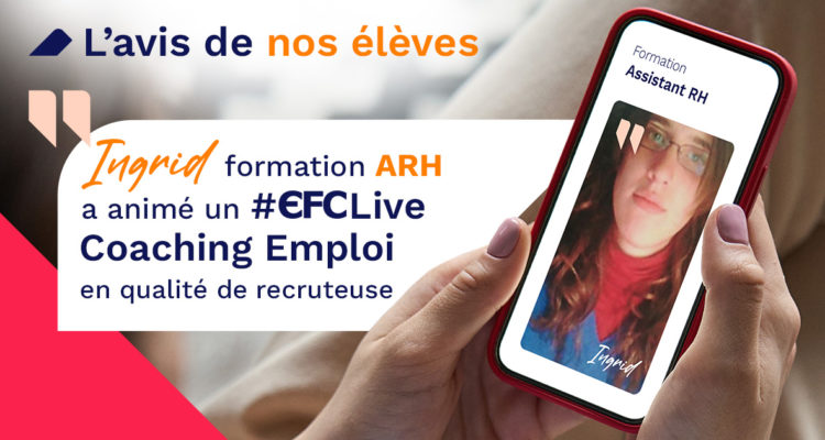 EFClive Coaching emploi d'Ingrid