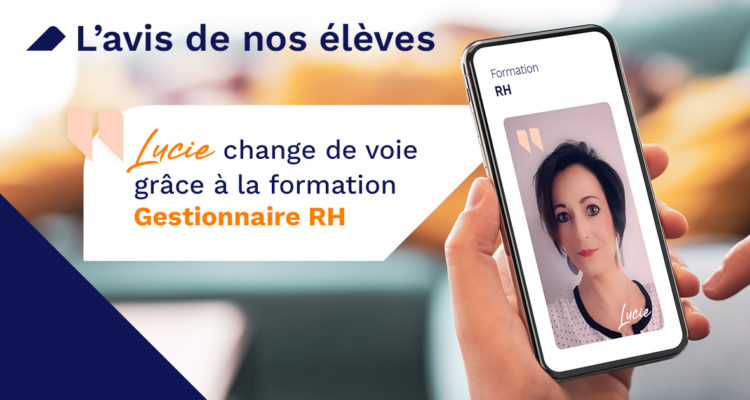 Lucie suit la formation gestionnaire ressources humaines