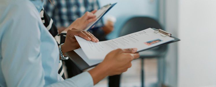 Des candidats à une formation en ressources humaines